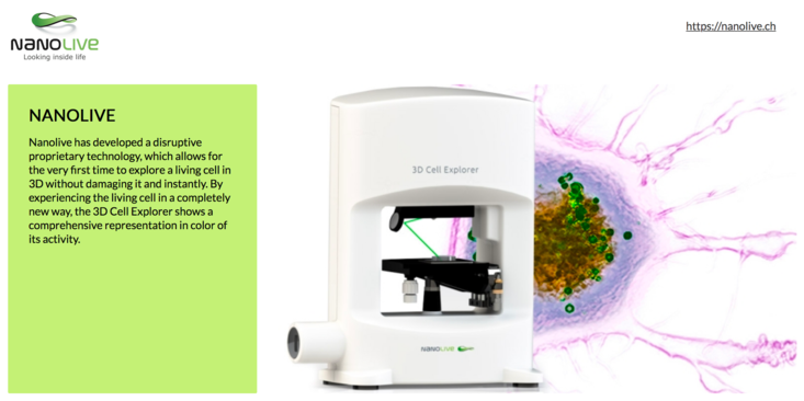 Gentle 3D Holographic Microscope